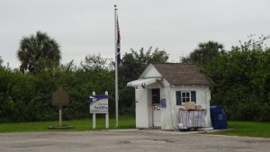 Hier draußen in den Everglades weitab von jedem Ort gibt es das kleinste Postamt der USA