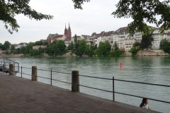 Durchfahrt Basel frühmorgens