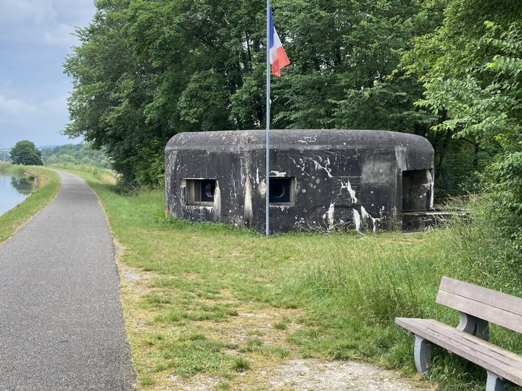 Bunkeranlage aus dem zweiten Weltkrieg