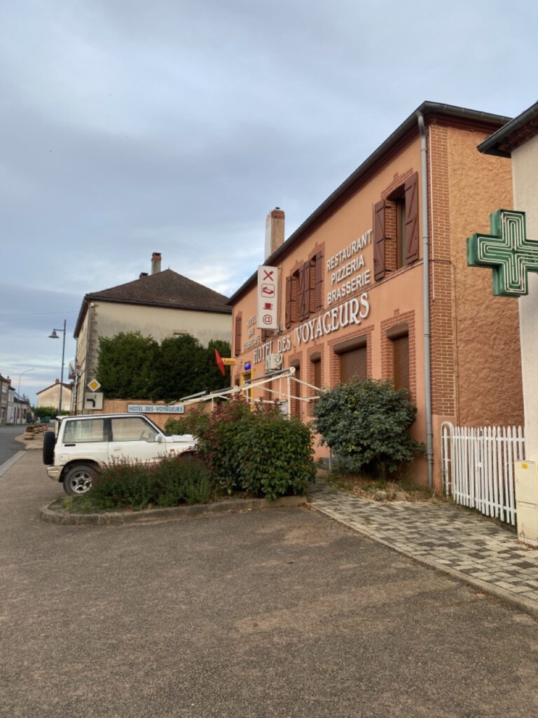 Das Hotel des Voyageurs in Cronat
